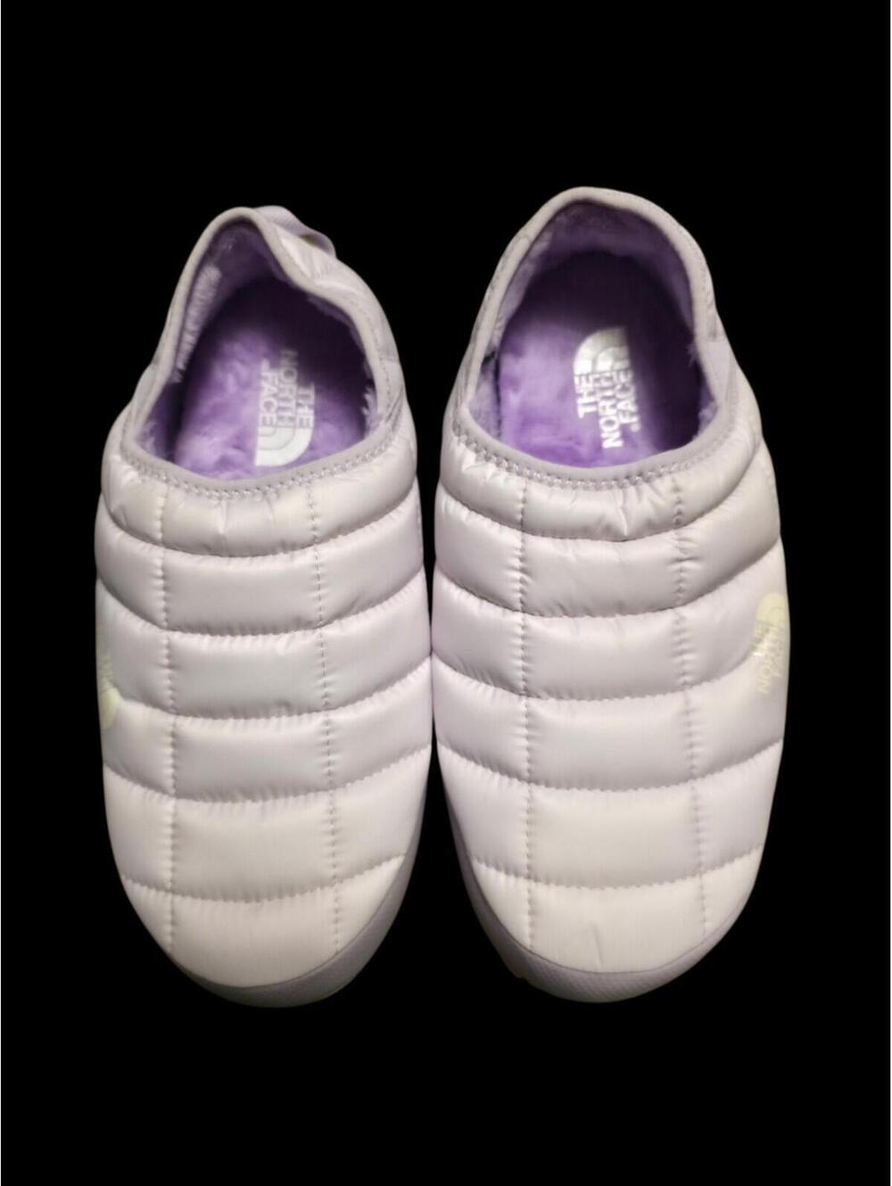 Women's "The North Face" THERMOBALL™ Lavendar Fog Traction Mules V Sz 8 NWT
